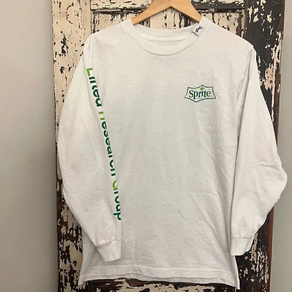 Lifted Research Group x Sprite Throwback size Medium Long Sleeve T-shirt.
